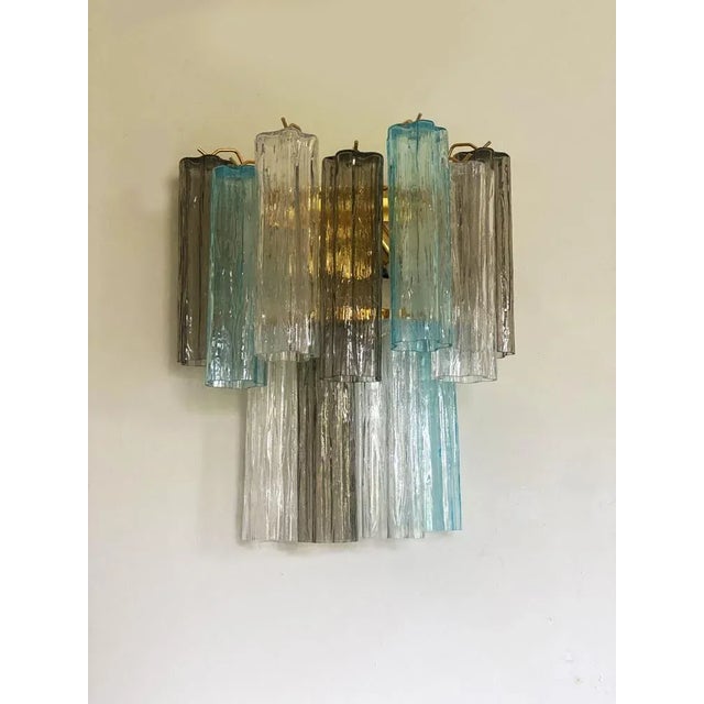 Green Murano Glass Wall Sconces from Simoeng, Set of 2 For Sale - Image 8 of 8