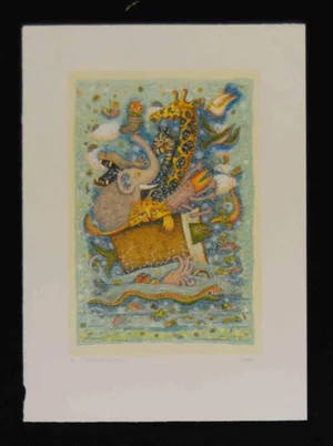 Cynthia Segato, Una Antica Storia, Lithograph, 1990-2000