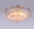 Metal Flush Mount in Glass and Brass in the style of Barovier & Toso, 1990s For Sale - Image 7 of 18