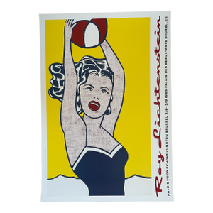 Girl With Ball, 1961, Copyright Roy Lichtenstein&Sabam Brussels 1995, the Museum of Modern Art, New York, Printed in Belgium