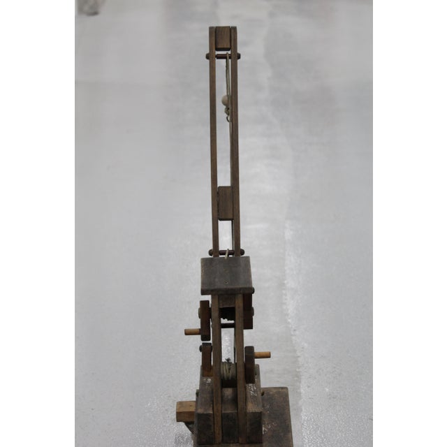 Wooden Mobile Crane Truck, 1950s For Sale - Image 12 of 18