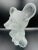 Vintage Viking Glass Frosted Cuddly Bear Figure/Shelf Ornament For Sale - Image 9 of 13