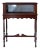 Jewelry Showcase Antique Oak and Glass For Sale