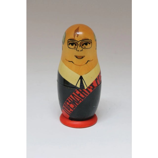 Vintate Soviet Union Leaders Matryoshka / Nesting / Russian Dolls ...
