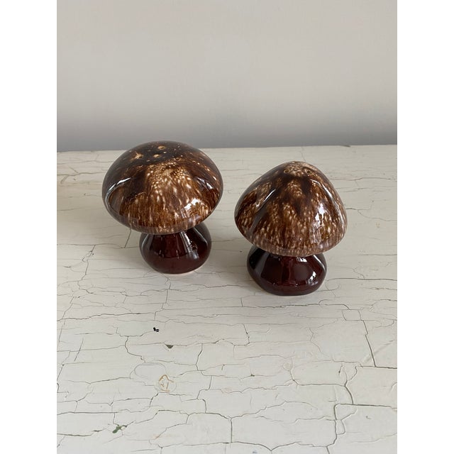 Vintage McCoy Drip Glaze Salt and Pepper Shakers Chairish