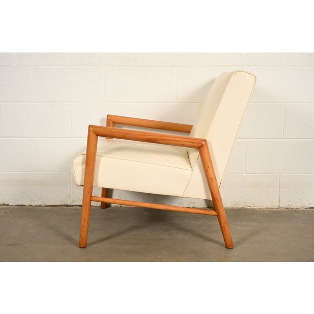 Leslie Diamond for Conant Ball Mid-Century Modern Sculpted Solid Birch Lounge Chair, 1950s For Sale - Image 12 of 14