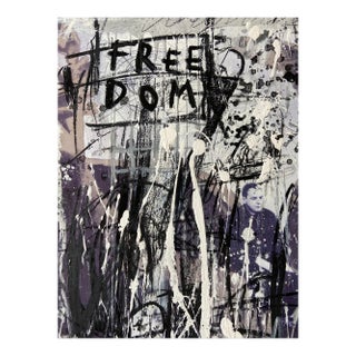 Véro Cristalli, Smell Like Sweet Spirit, 2015, Acrylic & Spray Paint For Sale