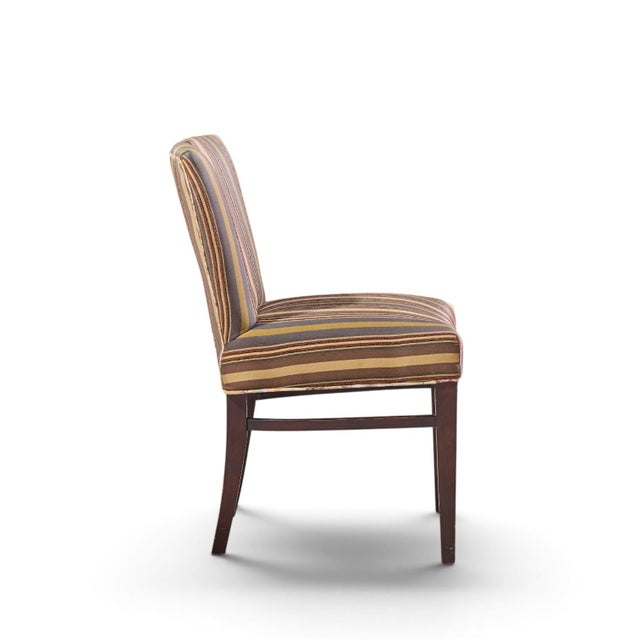 Wood Paul Frankl Corset Mid Century Mahogany Dining Chairs - Set of 6 For Sale - Image 7 of 17