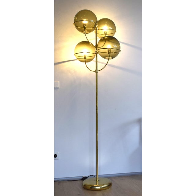Metal Vintage Lyndon Floor Lamp by Vico Magistretti for Oluce, 1977 For Sale - Image 7 of 12
