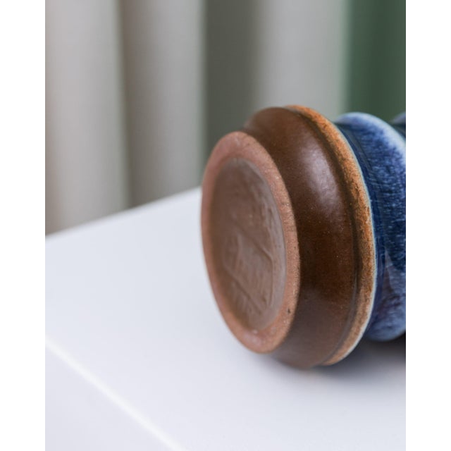 German Ceramics Vase from Strehla, 1960s For Sale - Image 4 of 12