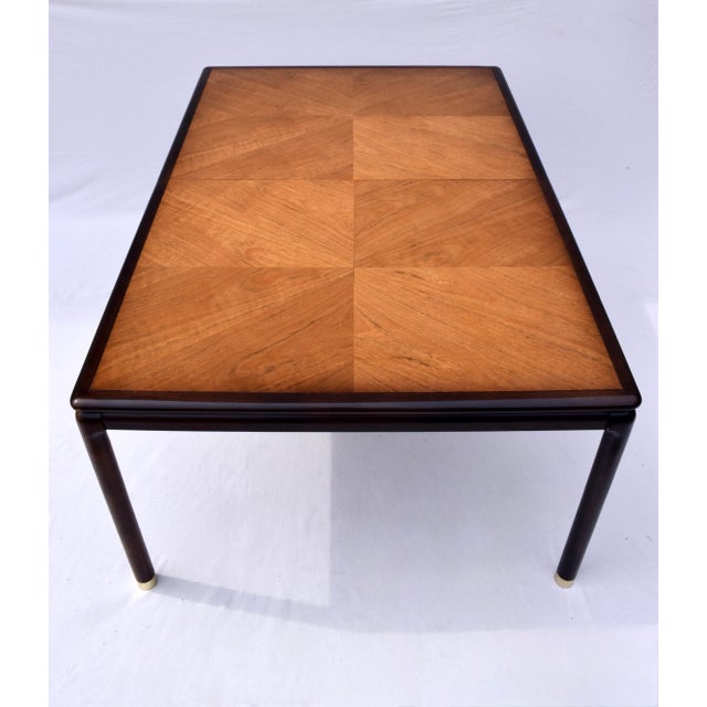 Mid 20th Century John Stuart Extendable Dining Table, Mahogany & Walnut, 1960s For Sale - Image 5 of 10