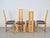 Vintage Beech and Leather Dining Chairs by Pietro Costantini for Ello, 1970s, Set of 4 For Sale - Image 3 of 13