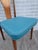 Mid-Century Modern MCM Lawrence Peabody Dining Chair Newly Reupholstered in Leather - Set of 6 For Sale - Image 3 of 6