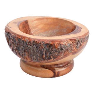 Traditional Spanish Wood Mortar, 1970s For Sale