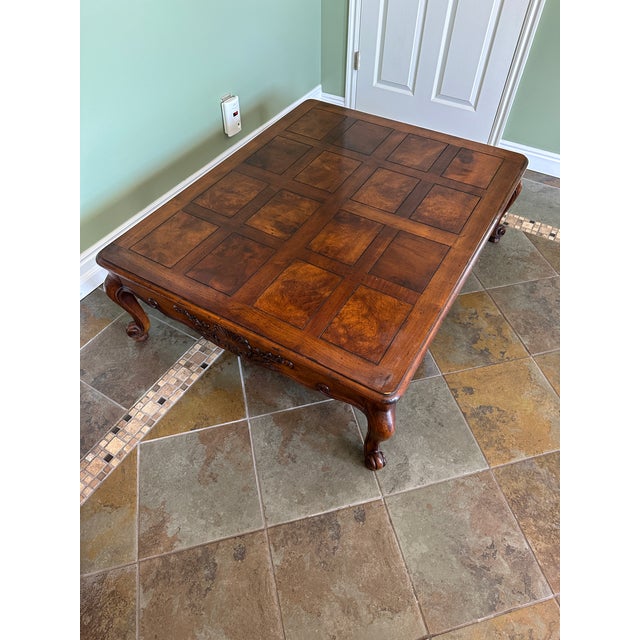Henredon Wooden Coffee Table Chairish