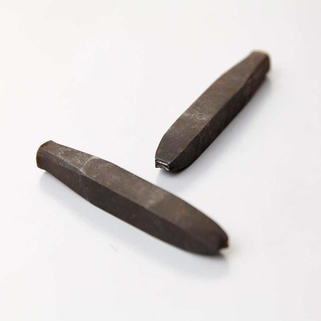 Adrian, Abstract Sculpture, Iron and Wood, 2017 For Sale - Image 12 of 17