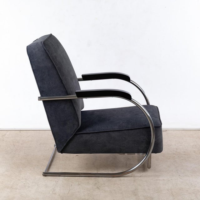 Vintage Bauhaus Chair in Tubular Steel, 1930s For Sale - Image 4 of 9