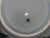 Antique Japanese Octagonal Blue and White Porcelain Plate With Butterly and Floral Design For Sale - Image 11 of 18