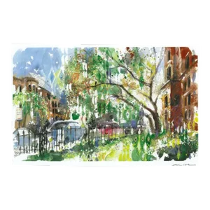 Commonwealth in Bloom, Misha Lenn Screen Print