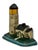 Excellent Antique American Cast Iron New England Cape Cod Lighthouse & Salt Box Cottage Doorstop Circa 1920s For Sale - Image 12 of 18