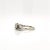 Mid-Century 14k White Gold & Diamond Engagement Ring Size 6.75 For Sale - Image 4 of 9