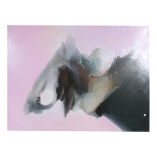 After J. Dupain, Abstract Composition, 1960s, Oil Painting on Board For Sale