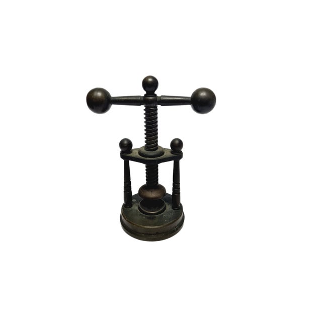 Metal German Art Deco Nutcracker, 1930s For Sale - Image 7 of 10
