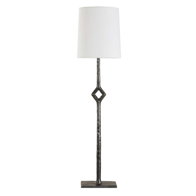 Kenneth Ludwig Chicago Puncture Cordless Iron Buffet Lamp For Sale - Image 4 of 8