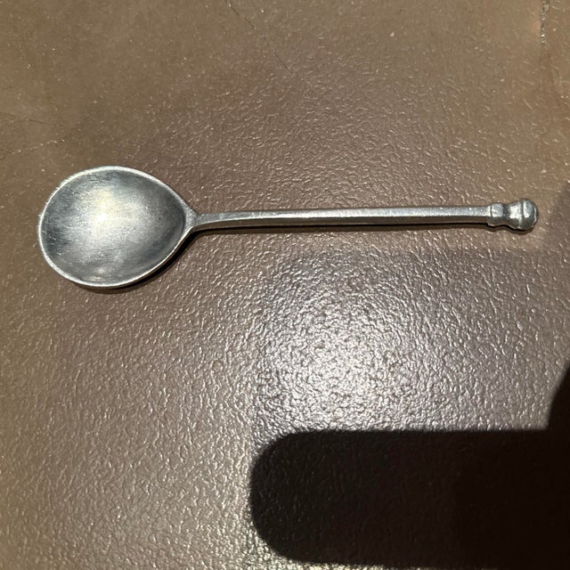 Silver Arte Italica Jam/Honey/Sugar Jar and Spoon For Sale - Image 8 of 8