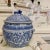 1970s Blue and White Greek Key Chinoiserie Bowl For Sale In Atlanta - Image 6 of 8