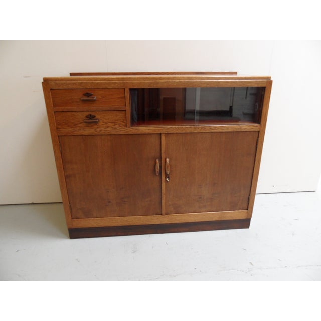 Art Deco Oak Sideboard, 1920s For Sale - Image 11 of 11