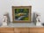 Early 20th Century Original William H. Eppens Wh Floral Landscape Framed Oil Painting For Sale - Image 10 of 11