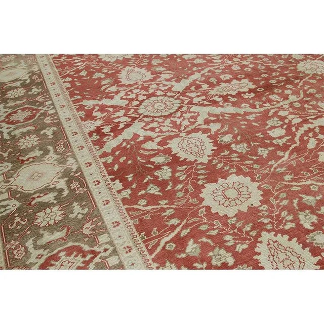 Handwoven Sultanabad Style Area Rug 11’2″ X 14’4″ For Sale - Image 10 of 12