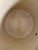 Antique Early American Salt-Glazed Cream & Cobalt Blue Large Stoneware Crock For Sale - Image 11 of 12