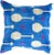 2020s Boho Chic Silk Velvet Ikat Pillow For Sale - Image 5 of 5