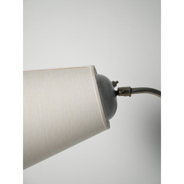 Wood Mid-Century Scandinavian Floor Lamp in Oak and Metal, 1960s For Sale - Image 7 of 11