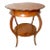 Late 20th Century Vintage Maple Traditional Round Occasional Table For Sale