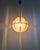 1970s Large Brass Pendant Light with Smoked and Frosted Glass Globe from Peill & Putzler, 1970 For Sale - Image 5 of 14