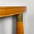 Brown Mid-Century Modern Italian Console Table in Wood and Green Back-Painted Glass, 1950s For Sale - Image 8 of 18