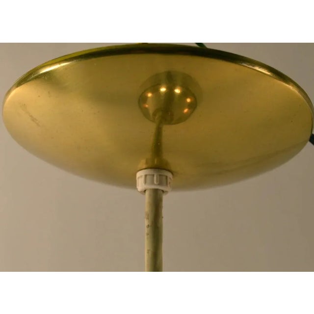 Mid-Century Modern Ceramic Pendant American in the Danish Style For Sale - Image 3 of 8