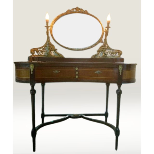 Louis XV Style Dressing Table, 1880s For Sale - Image 3 of 18