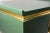 Vintage Chin Hua Ming Tables in Green and Gold - Newly Painted For Sale - Image 9 of 12