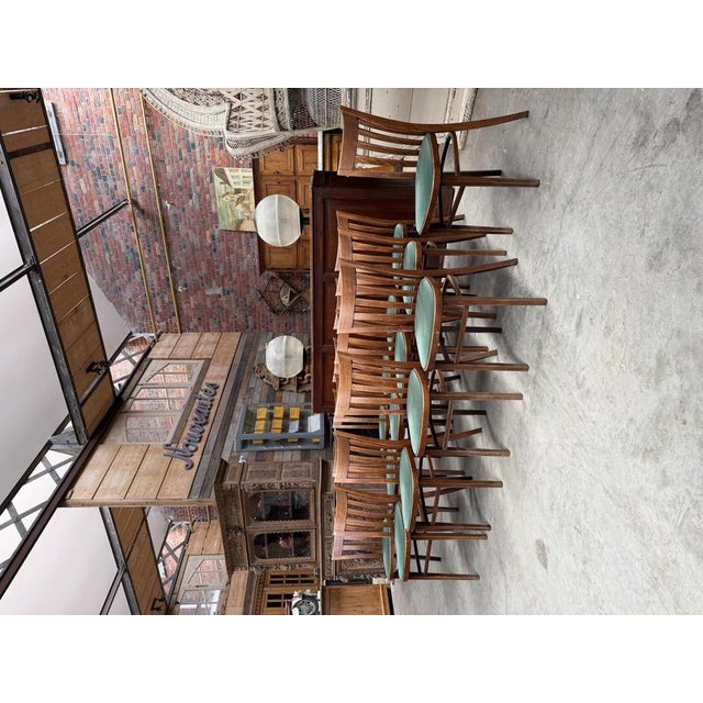 Bistro Chairs in Beech, Set of 14 For Sale - Image 3 of 11