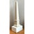 Vintage Stone and Wood Obelisk For Sale In West Palm - Image 6 of 12