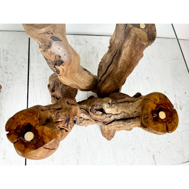 Vintage Grapevine Side Tables- A Pair For Sale - Image 9 of 9