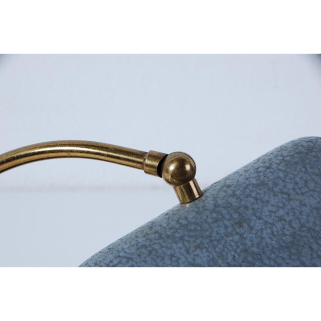 Vintage Table Lamp in Cast Iron & Brass, 1950s For Sale - Image 6 of 15