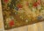 Vintage American Hooked Floral Medallion Wool Brown Earth Tone 1950s Modern Rug For Sale - Image 12 of 12