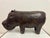 Vintage Leather Hippo by Dimitri Omersa for Liberty and Abercrombie and Fitch, 1970s For Sale - Image 17 of 18