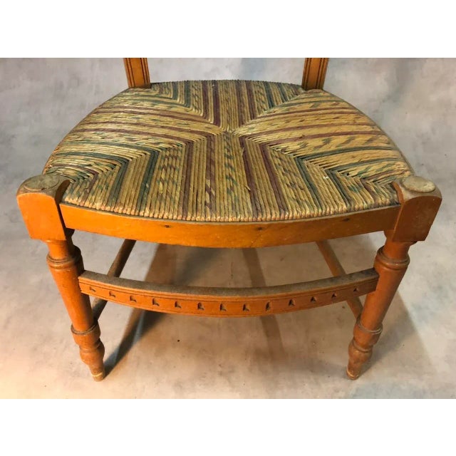 19h Century Provençal Nurse Chair For Sale - Image 10 of 11