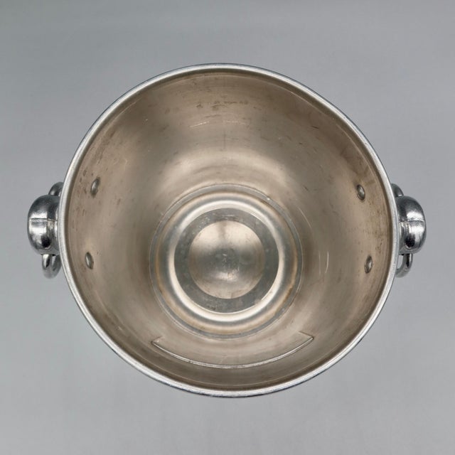 Mid 20th Century Vintage French Champagne Ice Bucket — Monmousseau Vouvray, Touraine, Made in France For Sale - Image 5 of 6